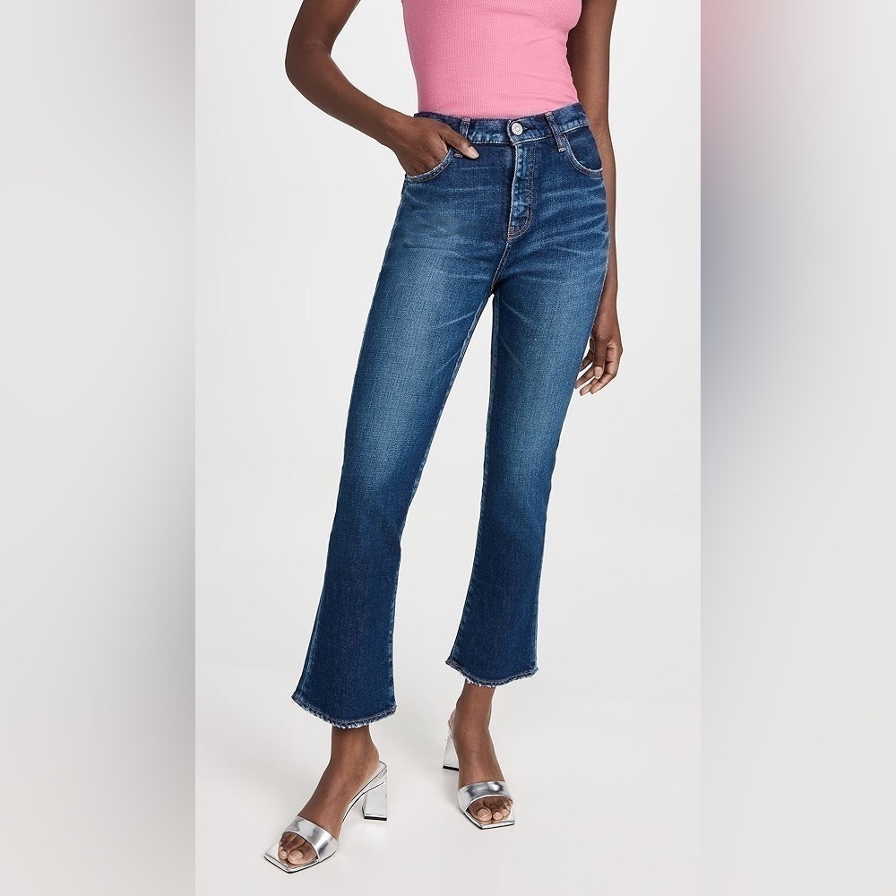 Moussy Vintage MV Hoffman Flare ankle jeans size 29